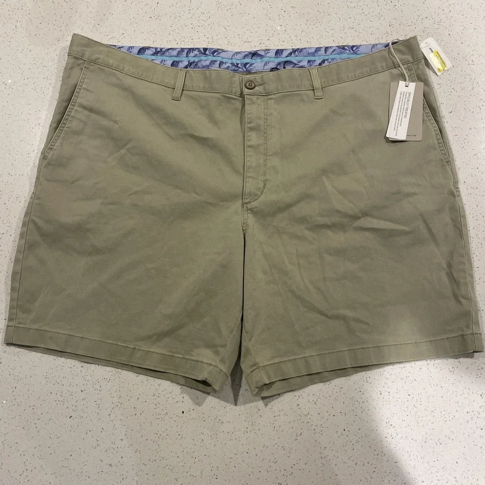 Tommy Bahama Men's  Boracay  Chino Short,‎ Khaki, 48RG NWT